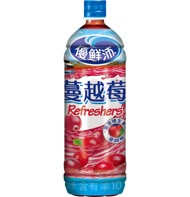 優鮮沛蔓越莓綜合果汁飲料