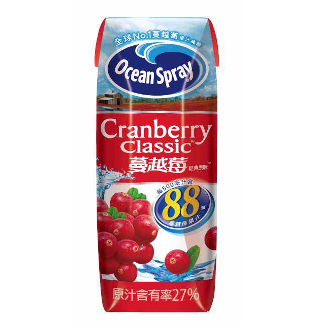 優鮮沛蔓越莓綜合果汁飲料-經典