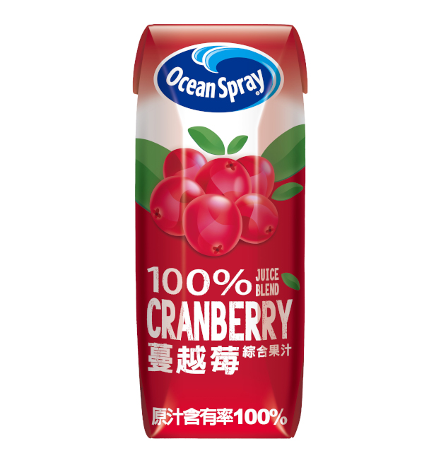 優鮮沛100%蔓越莓綜合果汁